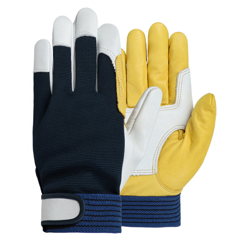 Leatherwork Repairs - Arbeits handschuhe Schaffell Fahrer Sicherheits schutz