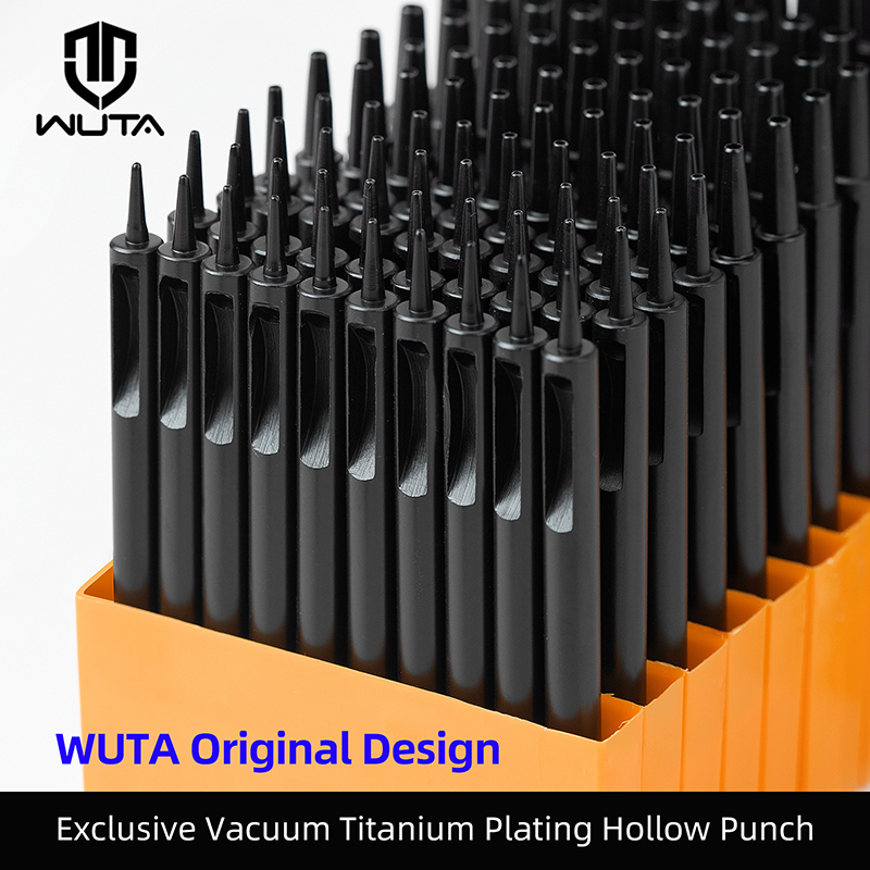 Rivet Setter Tool - WUTA 1–10 Stück Plating Titan Leder