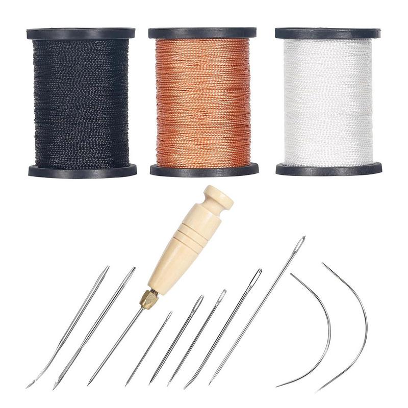 Leatherwork Awl - Leder nähset Hochleistungs-Nähset Leder bearbeitungs werkzeugset