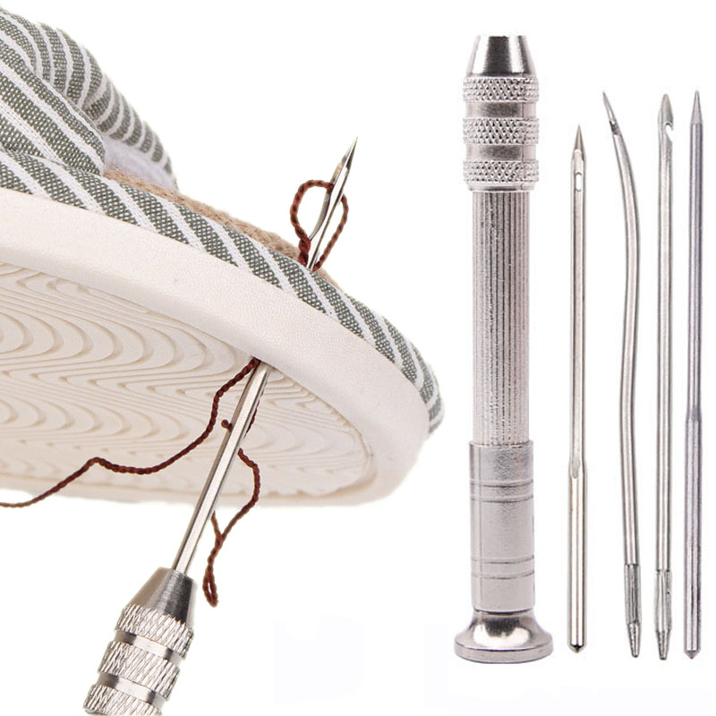 Leatherwork Awl - Leder Nähen Ahle Set Austauschbare Multifunktionale