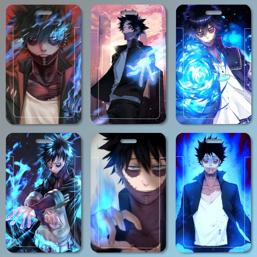 Leather Work In My Area - My Hero Academia Dabi Anime Ausweishalter,