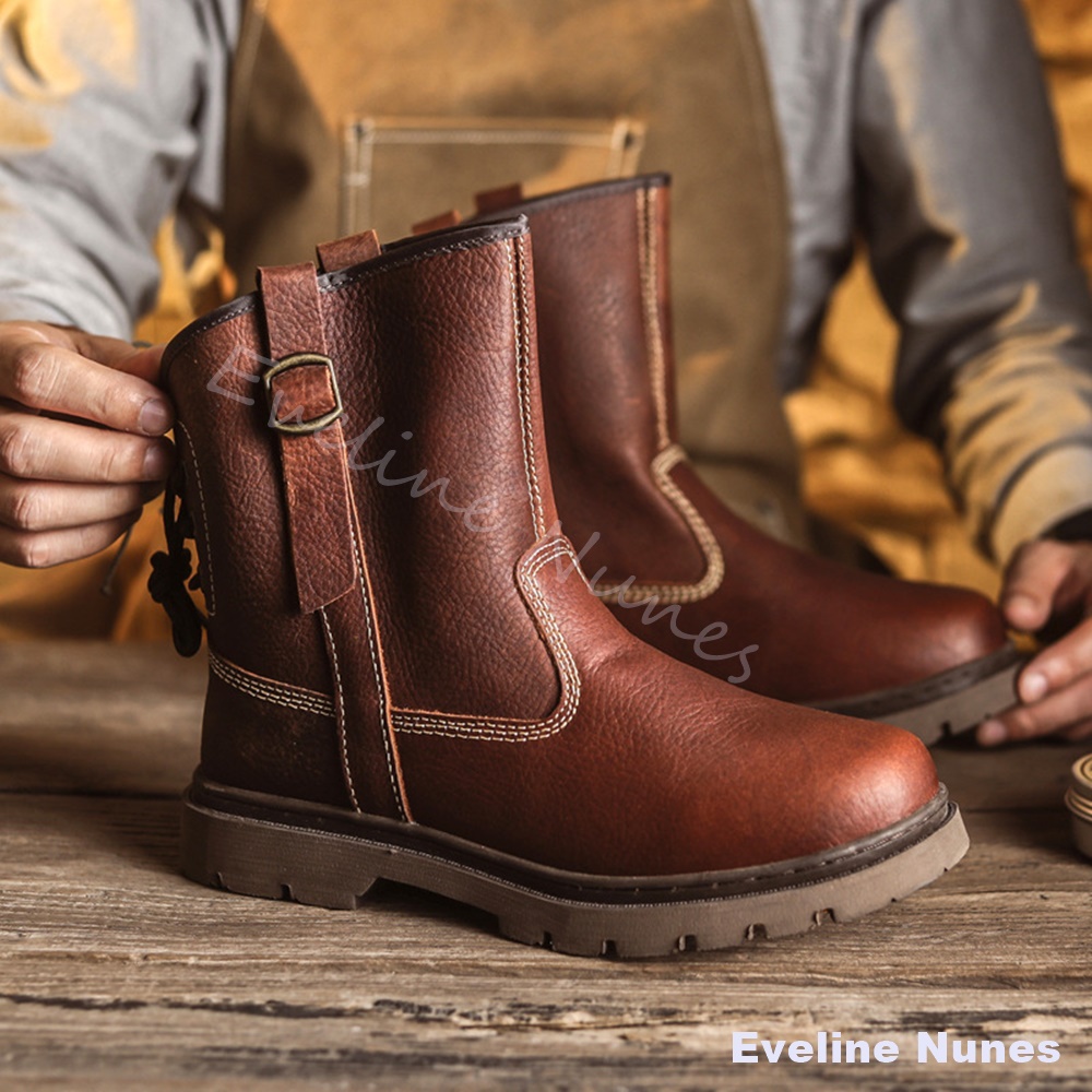 Herren-Arbeitsstiefel aus hoch – Leather Work Western Bewertung und Preis