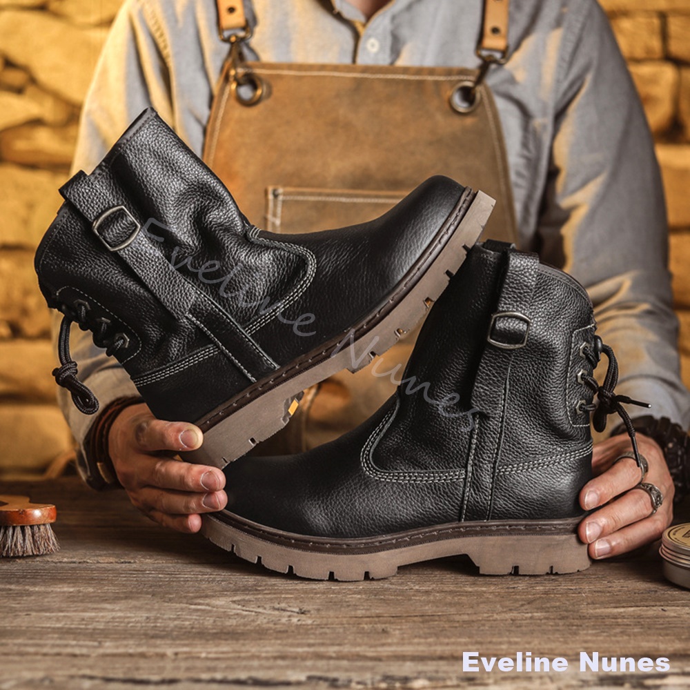 Herren-Arbeitsstiefel aus hoch – Leather Work Western Bewertung und Preis