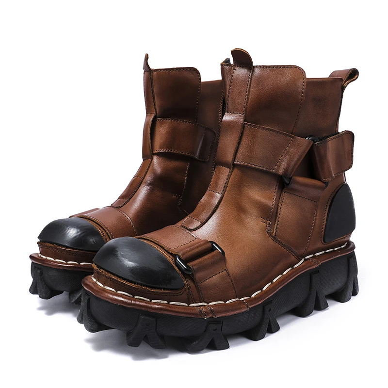 Herren-Motorradstiefel aus ech – Leather Work Western Bewertung und Preis