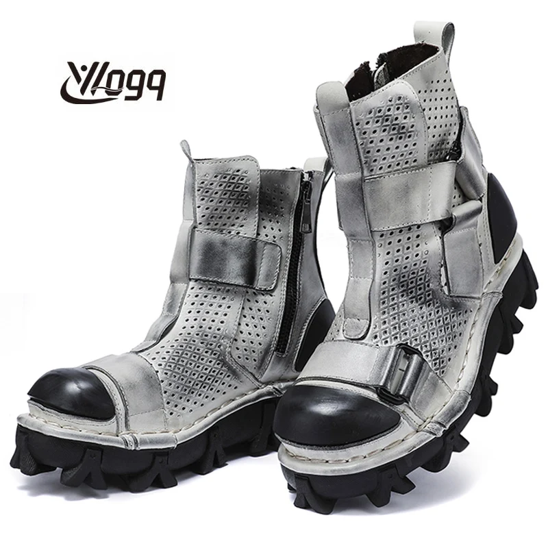 Herren-Motorradstiefel aus ech – Leather Work Western Bewertung und Preis