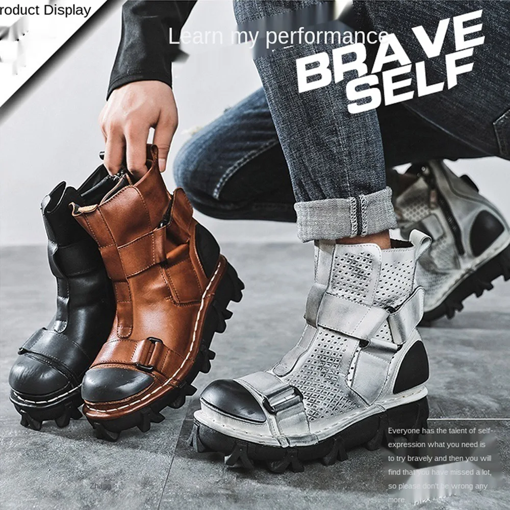 Herren-Motorradstiefel aus ech – Leather Work Western Bewertung und Preis