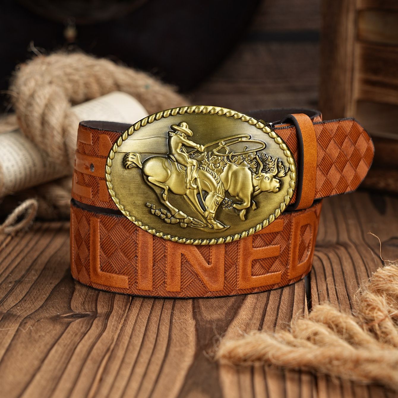 Ein lässiger Retro-Gürtel im W – Leather Work Western Bewertung und Preis