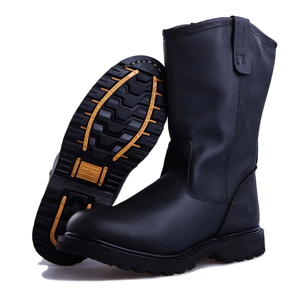 Pf Herren echtes Leder Goodyea – Leather Work Western Bewertung und Preis