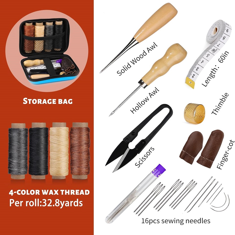 BUDDUR Leder-Nähwerkzeug-Set m – Leatherwork Awl Bewertung und Preis