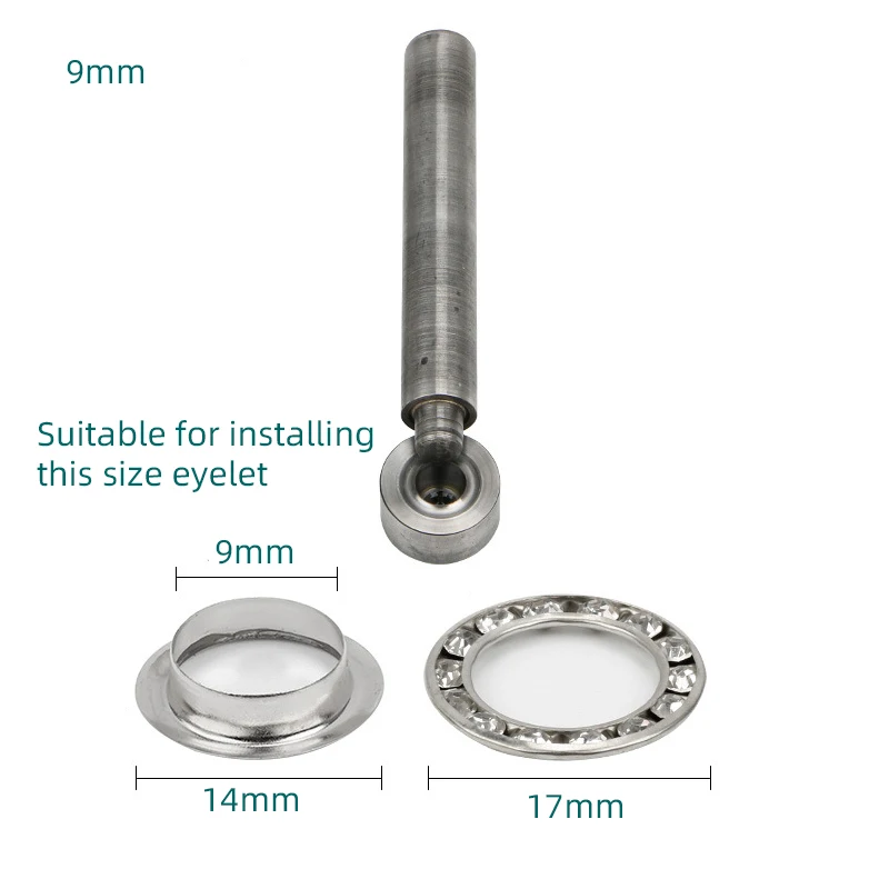Strass Ösen Ösen Installation  – Rivet Setter Tool Bewertung und Preis