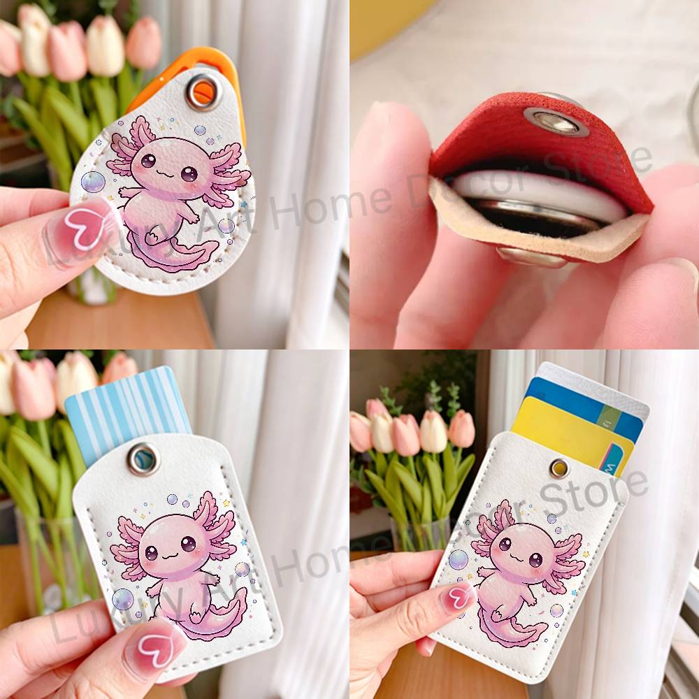 Niedlicher rosa A-Axolotl Cart – Leather Work Is Bewertung und Preis