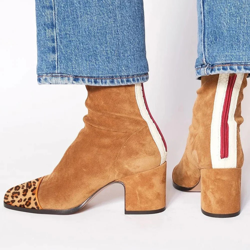 Wildleder-Damenstiefel mit spi – Leather Work Western Bewertung und Preis