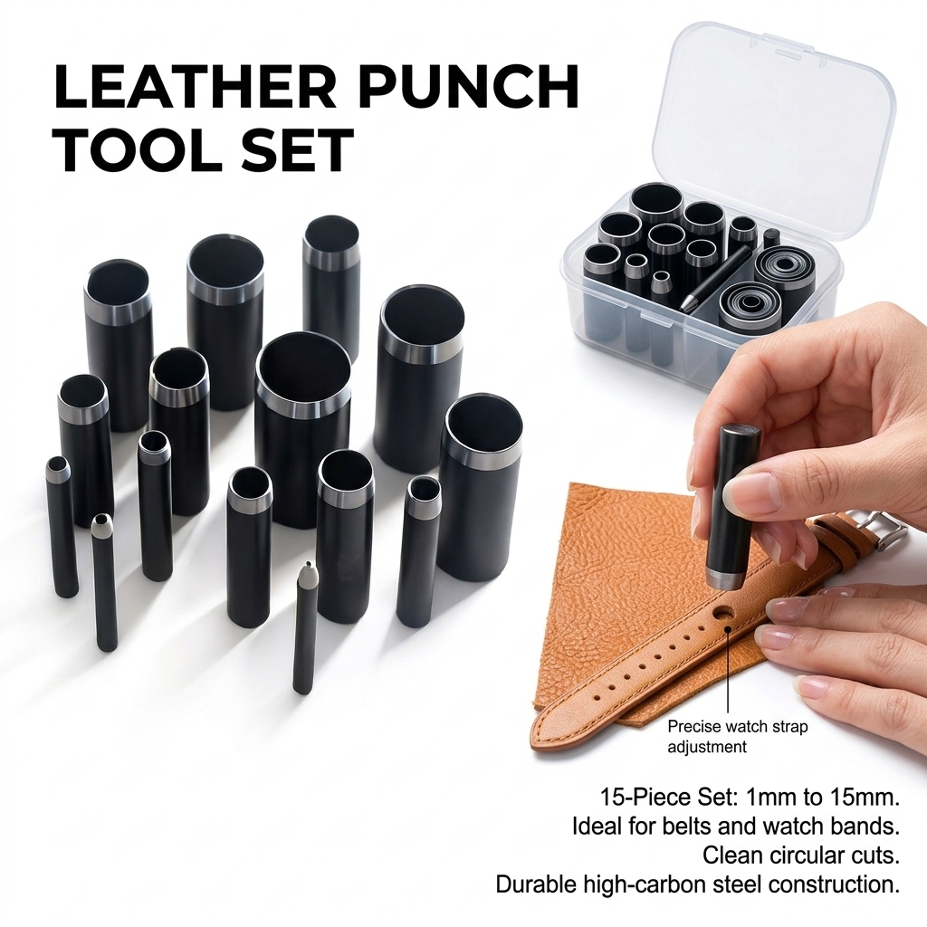 Rundlochstanzer Professionelle – Leatherwork Punching Tool Bewertung und Preis