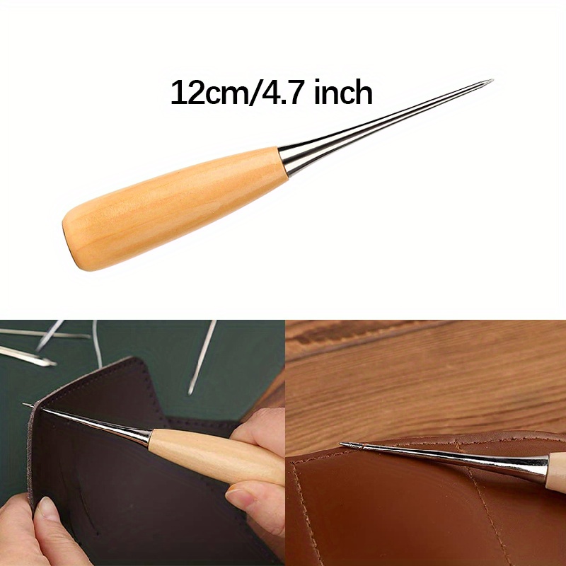 2er-Set Leder-Handnähwerkzeug: – Leatherwork Awl Bewertung und Preis