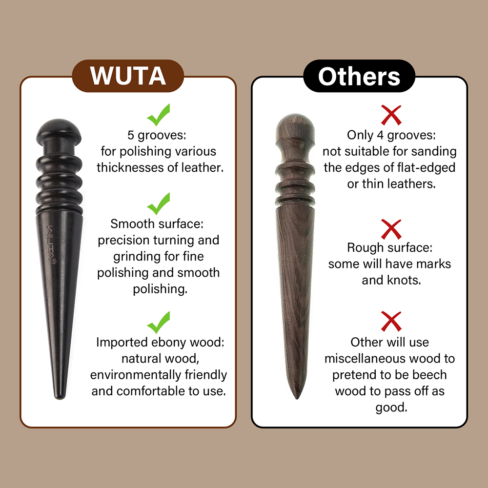 WUTA 1PC Pro Lederkantenpolier – Rivet Setter Tool Bewertung und Preis