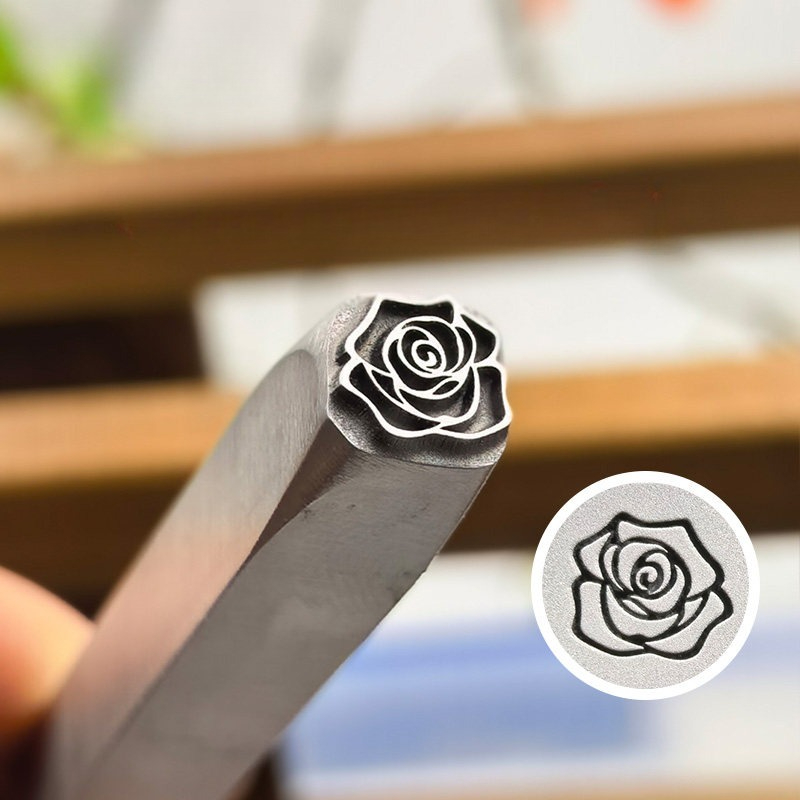 5/7mm Blumenmuster Metallpräge – Leatherwork Punching Tool Bewertung und Preis