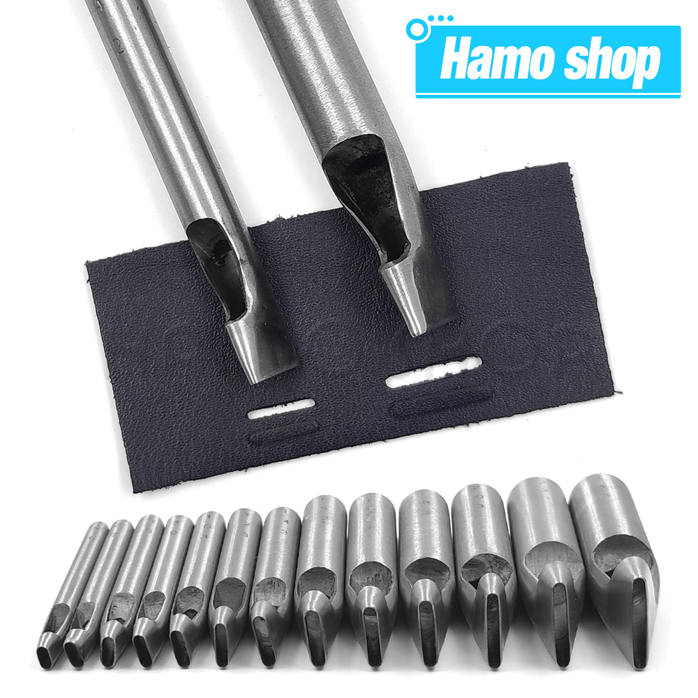 2mm/3mm breiter ovaler Lederlo – Leatherwork Punching Tool Bewertung und Preis